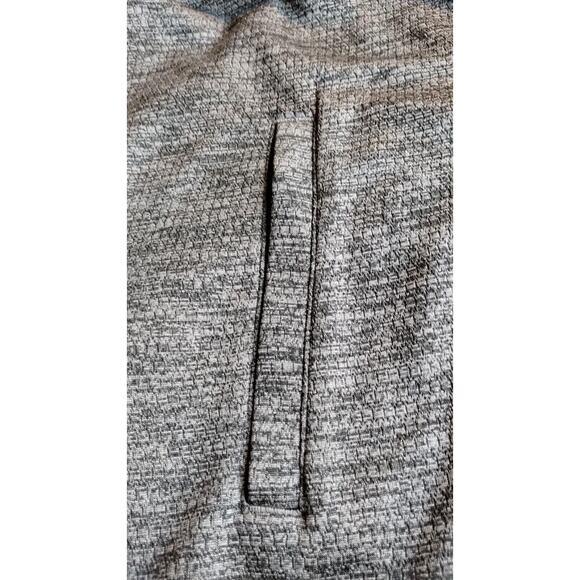 PGA Tour Men's Quarter Zip Gray Pullover Golf Shirt Size XL Fleece Logo Pockets - Picture 8 of 11